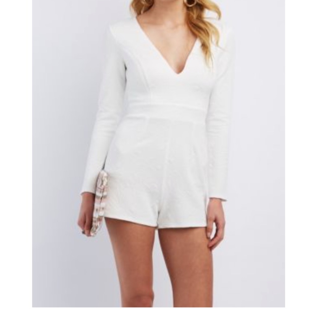 Long sleeve romper